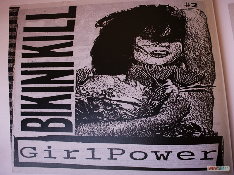 Bikini Kill's second zine's cover. 